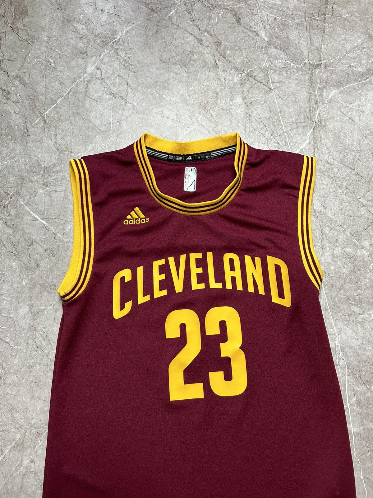 Adidas × NBA Adidas Cleveland Cavaliers #23 James Lebron NBA Jersey XC Size US XS / EU 42 / 0 - 5 Thumbnail