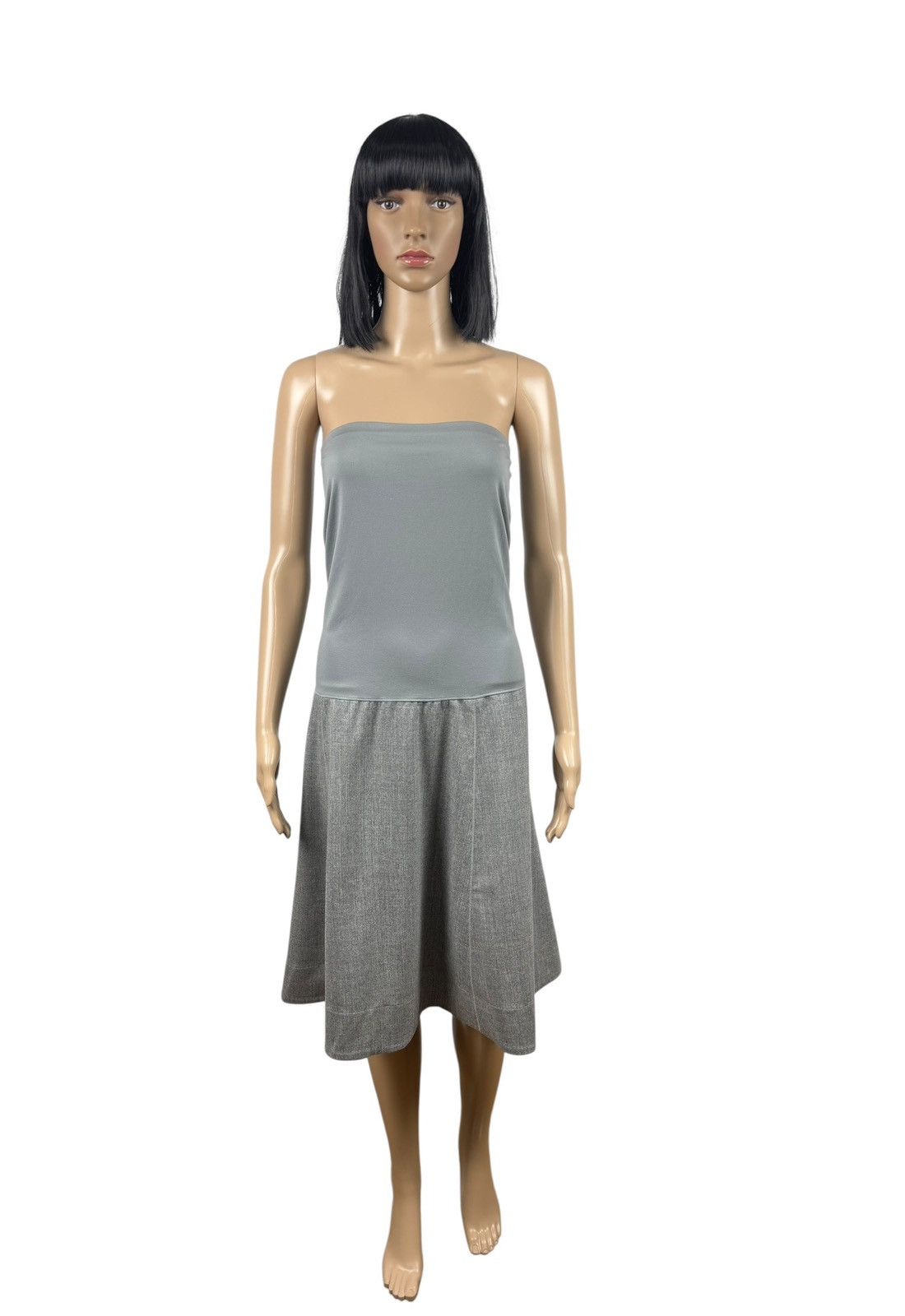 Wolford Off The Shoulder Dress Knee Length Wool-Polyamide 40