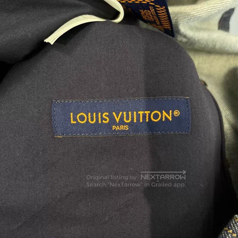 Louis Vuitton Louis Vuitton SS24 logo embroidered denim jacket Size US M / EU 48-50 / 2 - 5 Thumbnail