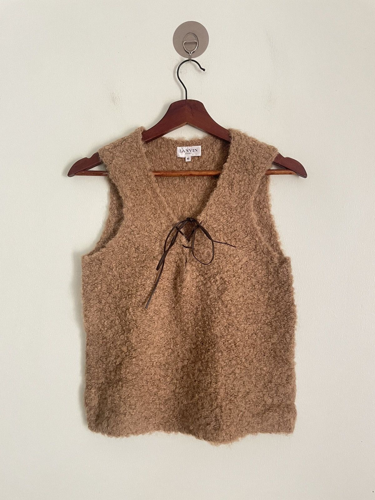 Lanvin Lanvin cloudy knitted Top Size S / US 4 / IT 40 - 1 Thumbnail