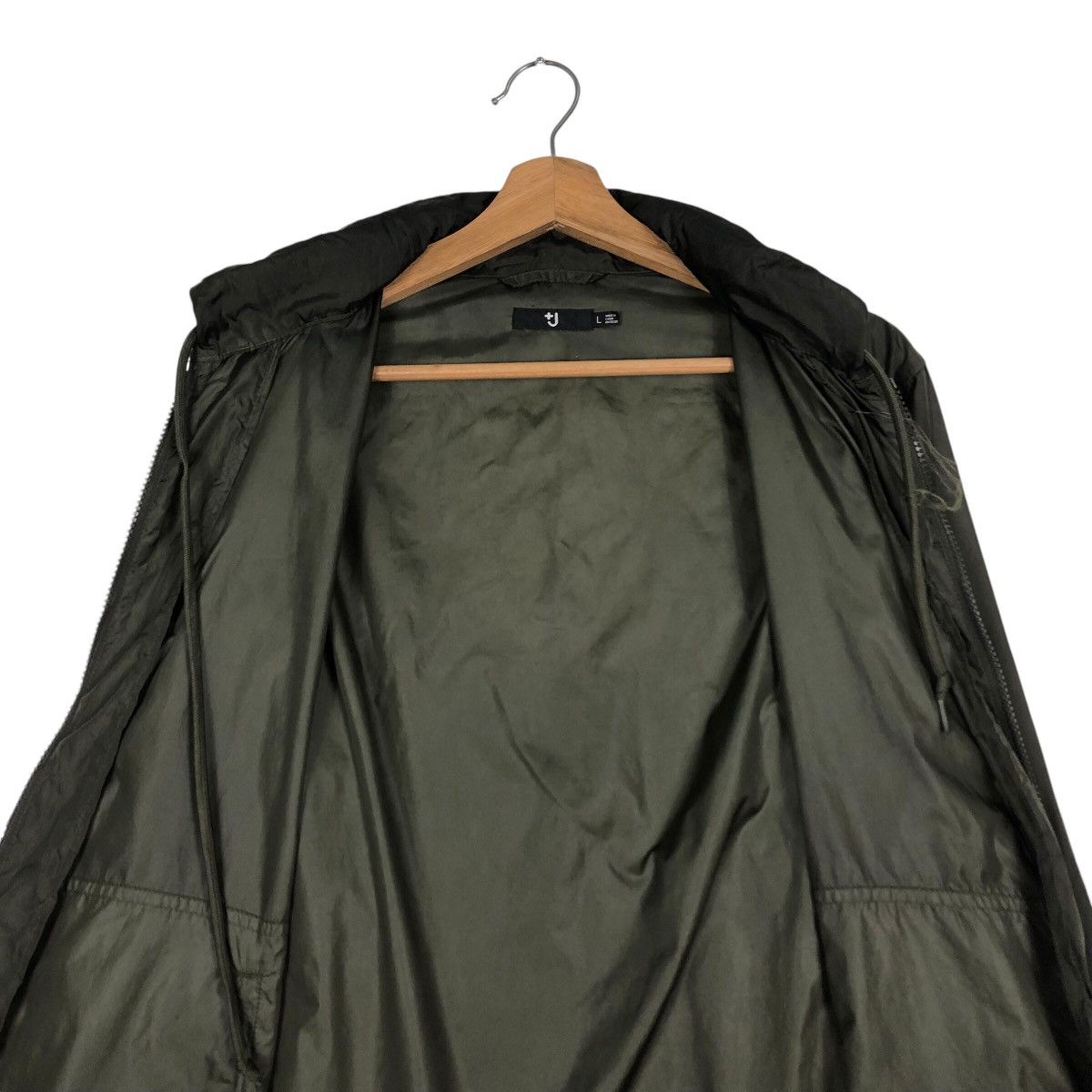 Jil Sander 📌Military Design Biker Zipper Jacket J+ Jil Sander Size US L / EU 52-54 / 3 - 15 Thumbnail