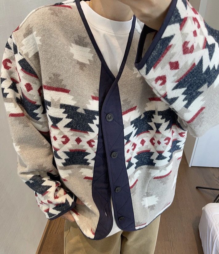 Japanese Brand × Vintage Retro fashion colourful bohemian design jacket Size US XXL / EU 58 / 5 - 3 Thumbnail