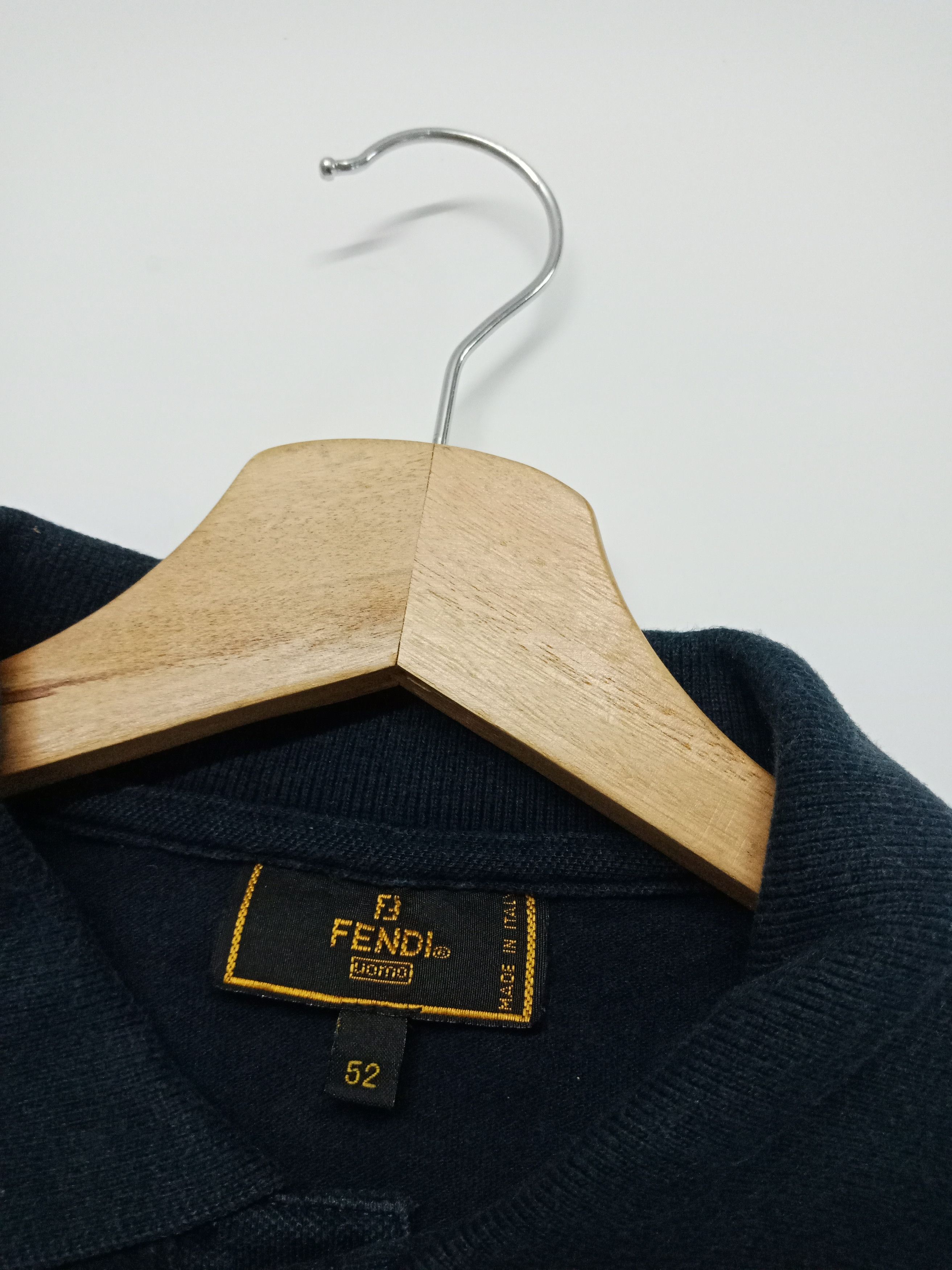 Fendi Fendi Embroid Polo #D Size US L / EU 52-54 / 3 - 4 Thumbnail