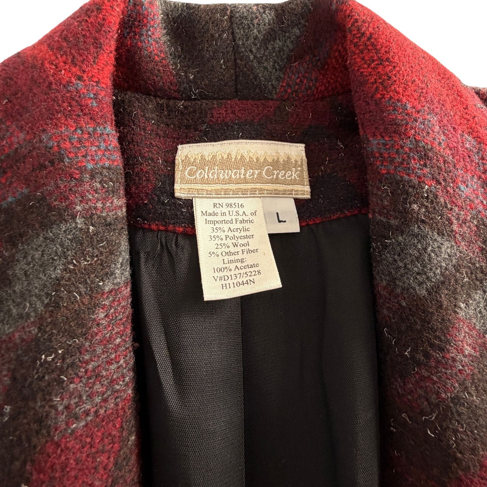 Coldwater Creek Vtg Coldwater Creek Southwestern/Aztec Blazer Jacket USA L Size L / US 10 / IT 46 - 4 Thumbnail