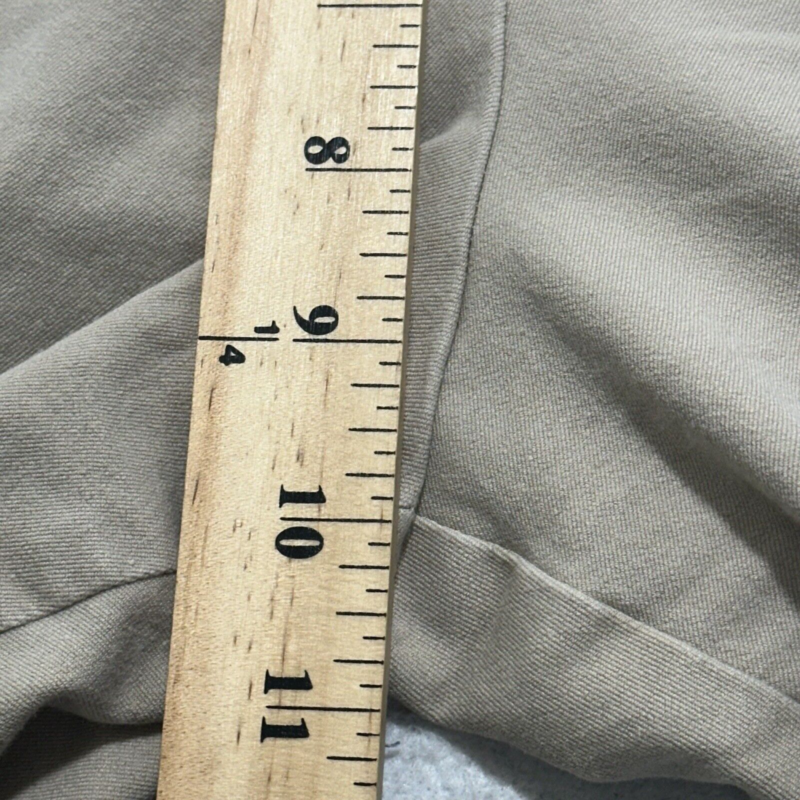 Other Soft Surroundings PM Beige Pull On Capri Pants Stretch Size 32" / US 10 / IT 46 - 10 Thumbnail