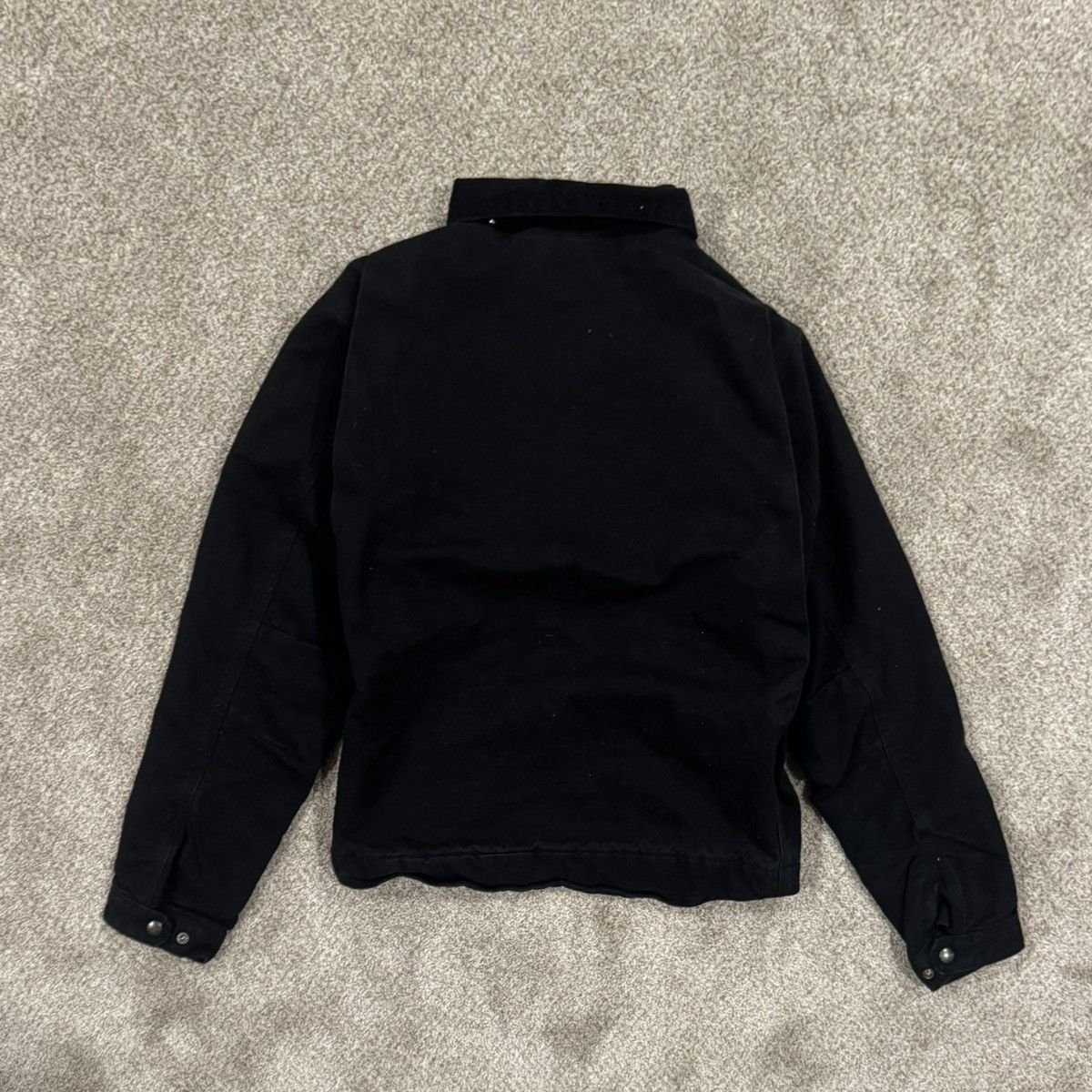 Carhartt Vintage Faded Blanket-Lined Black Carhartt Detroit Jacket Size US S / EU 44-46 / 1 - 4 Thumbnail