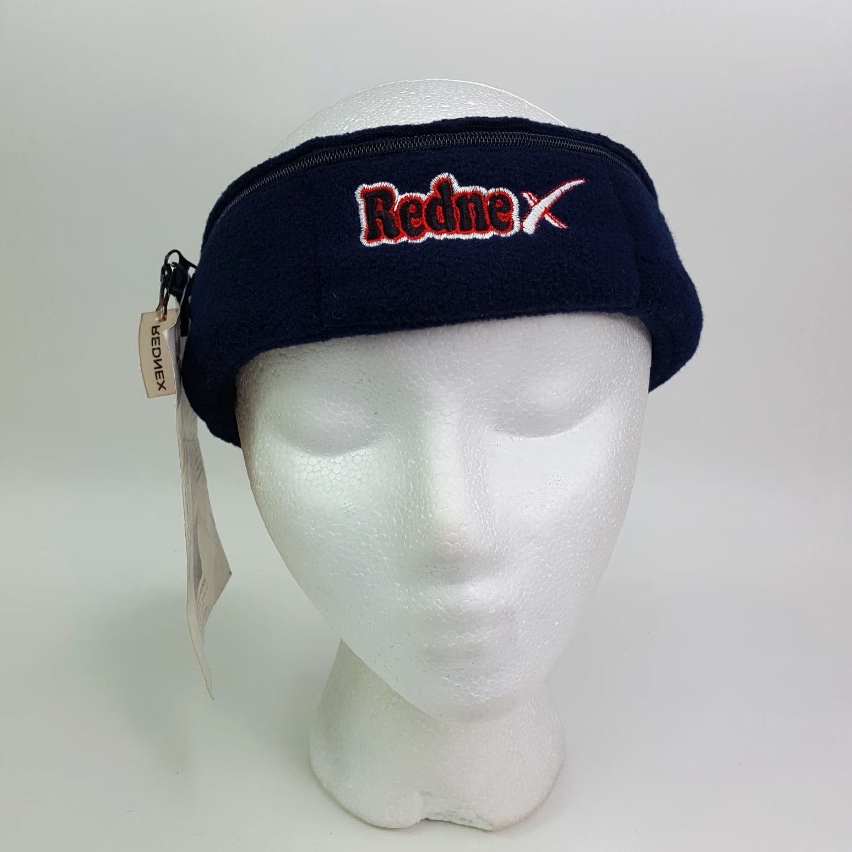 Vintage Oasis Heated Headband Warm Fleece Outdoor Hiking Adjustable Camping Hat Cap Men Blue Polyester Linen Size US M / EU 48-50 / 2 - 2 Thumbnail