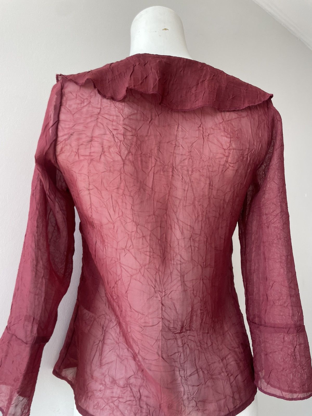Vintage y2k blouse Size S / US 4 / IT 40 - 12 Thumbnail