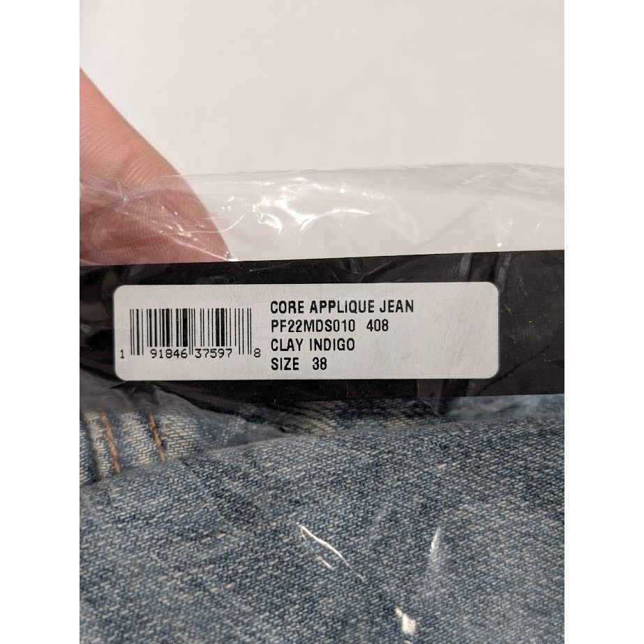 Amiri o1rshd1 Q:2 / Core Applique Jeans in Clay Indigo Size US 38 / EU 54 - 18 Thumbnail
