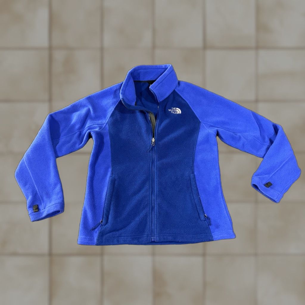 The North Face The North Face fleece jacket womens M blue full zip Polartec outdoor hiking Regular Fit Size M / US 6-8 / IT 42-44 - 1 Thumbnail
