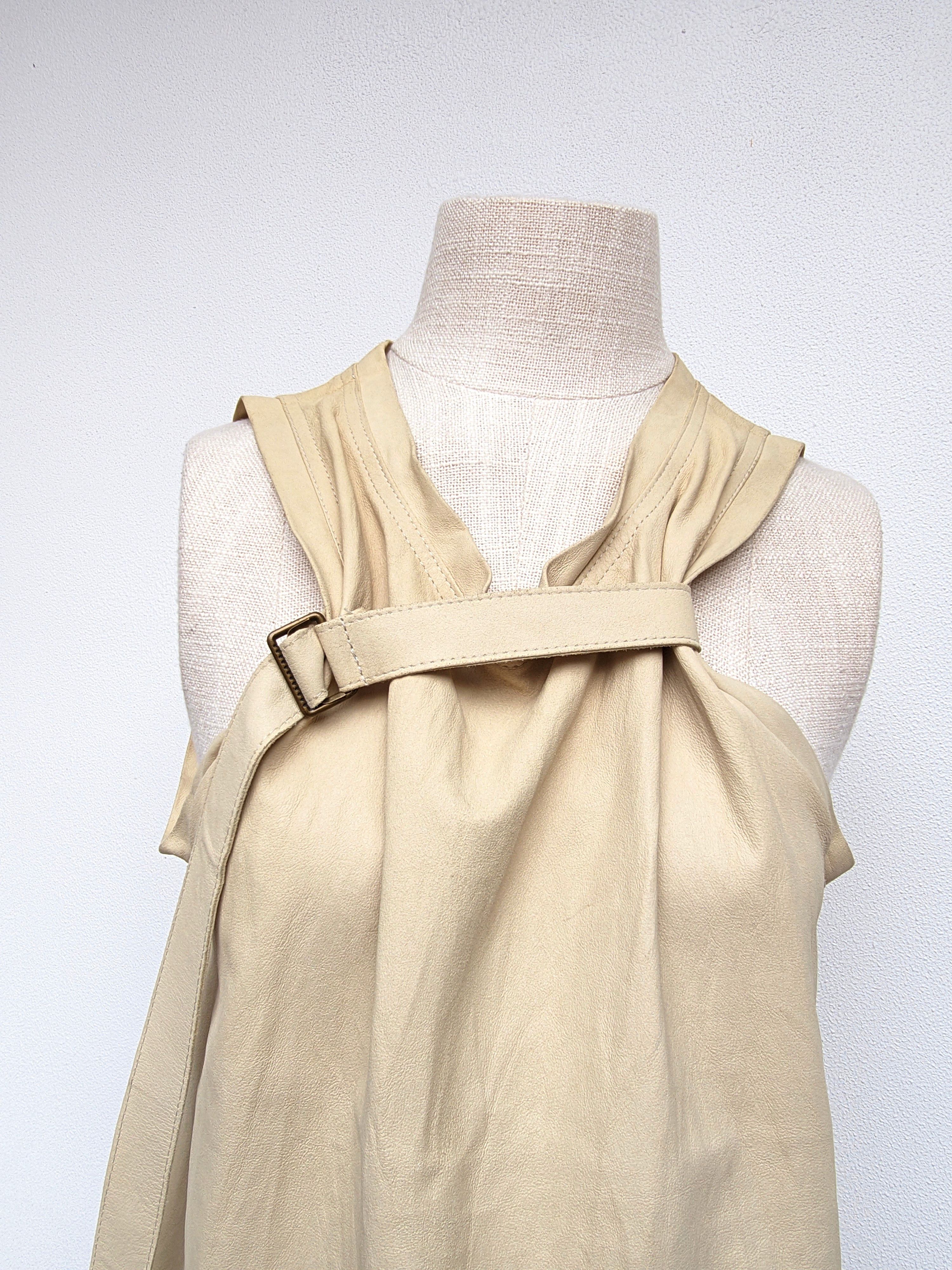 Ann Demeulemeester Ann Demeulemeester leather vest Size S / US 4 / IT 40 - 4 Thumbnail