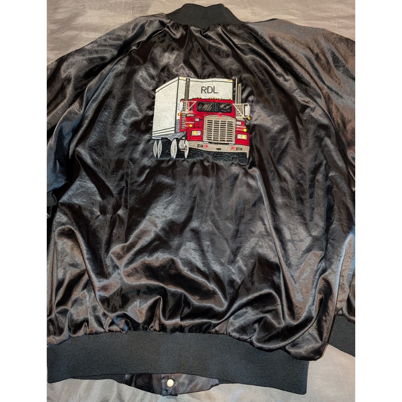 Auburn Sportswear Vintage Ryder Logistics Trucker Bomber Jacket for John XL Size US XL / EU 56 / 4 - 1 Thumbnail