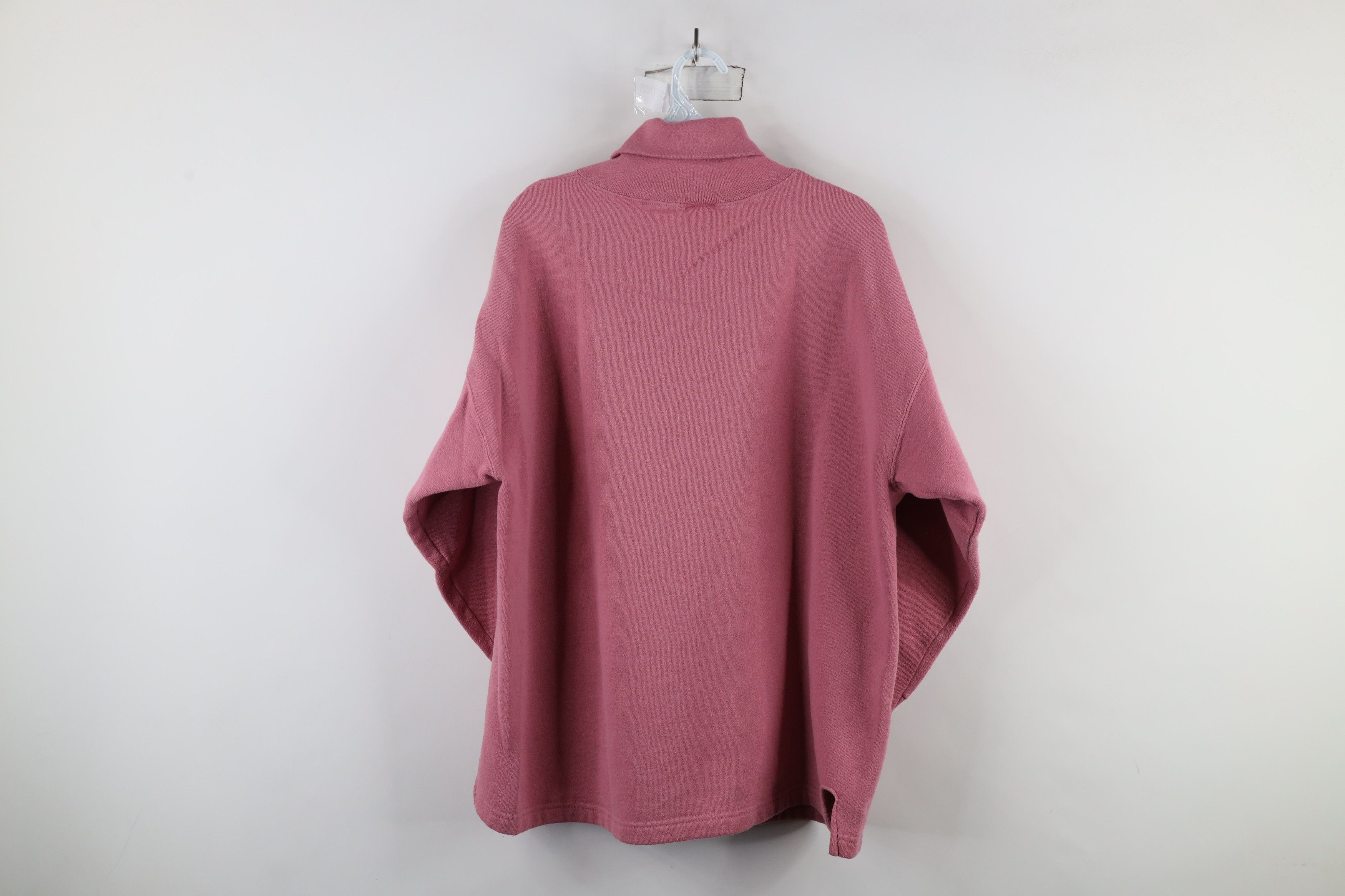 Vintage Vintage 90s Streetwear Baggy Tunic Turtleneck Sweatshirt USA Size L / US 10 / IT 46 - 9 Thumbnail