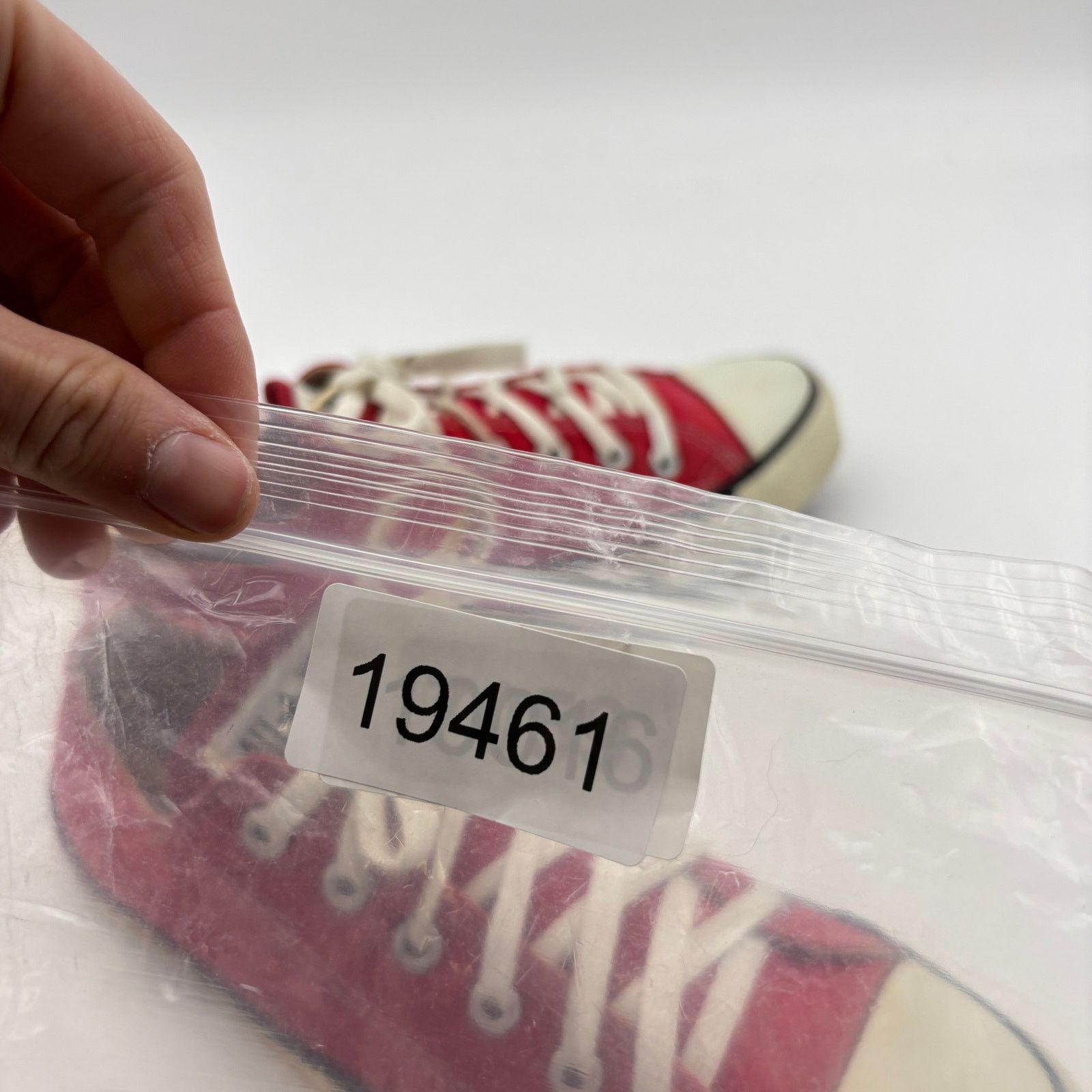Converse Vintage 90s Converse Chuck Taylor Low Sneakers Men's 8 Red Size US 8 / EU 41 - 14 Thumbnail