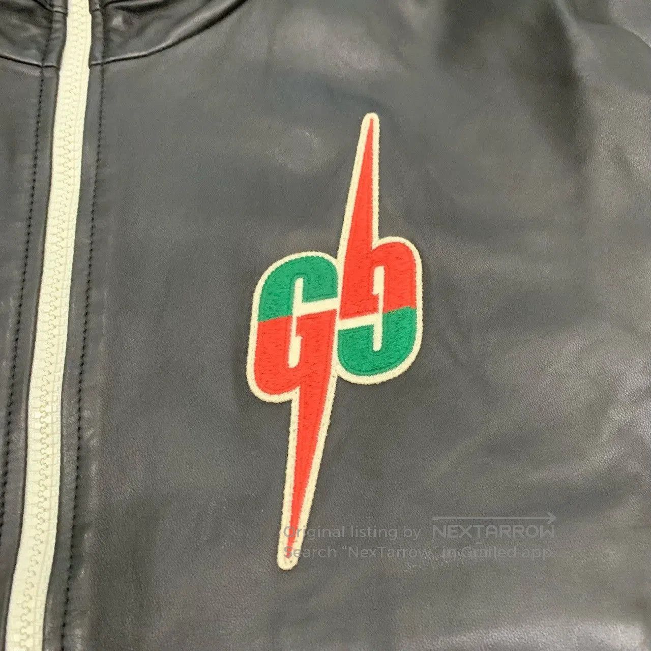 Gucci gucci dual g patch leather jacket. Size US L / EU 52-54 / 3 - 7 Thumbnail