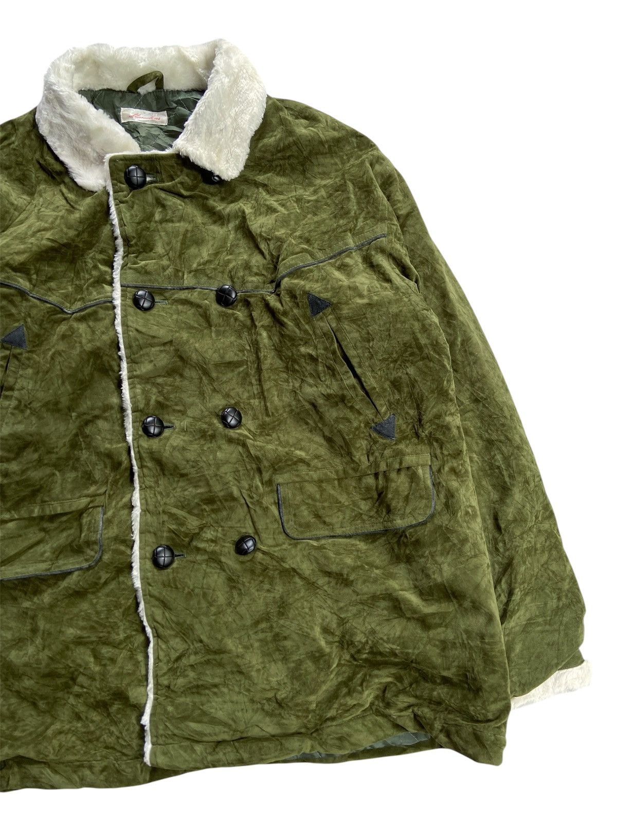 Japanese Brand MARVELOUS FAUX FUR MULTI POCKET WINTER JACKET Size US XL / EU 56 / 4 - 2 Thumbnail