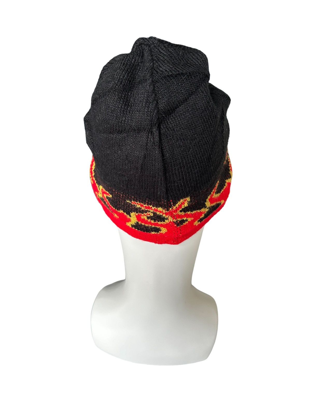 14th Addiction × Japanese Brand Vintage Flame Made in Usa Beanie Hats Size ONE SIZE - 3 Thumbnail
