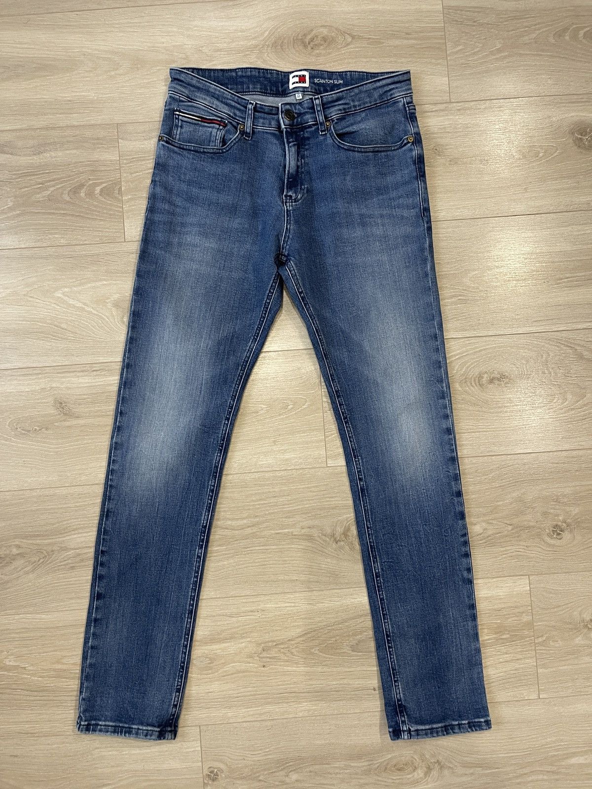 Tommy Hilfiger Tommy Jeans Scanton Slim Denim – W31 L32 Size US 31 - 8 Thumbnail
