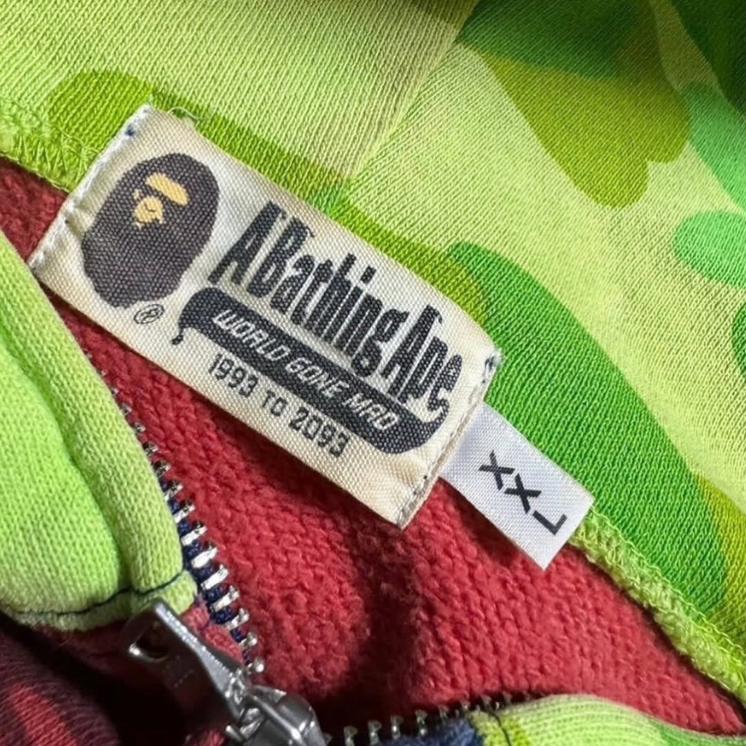 Bape BAPE Mix Camo Full zip hoodie Size US XXL / EU 58 / 5 - 5 Thumbnail