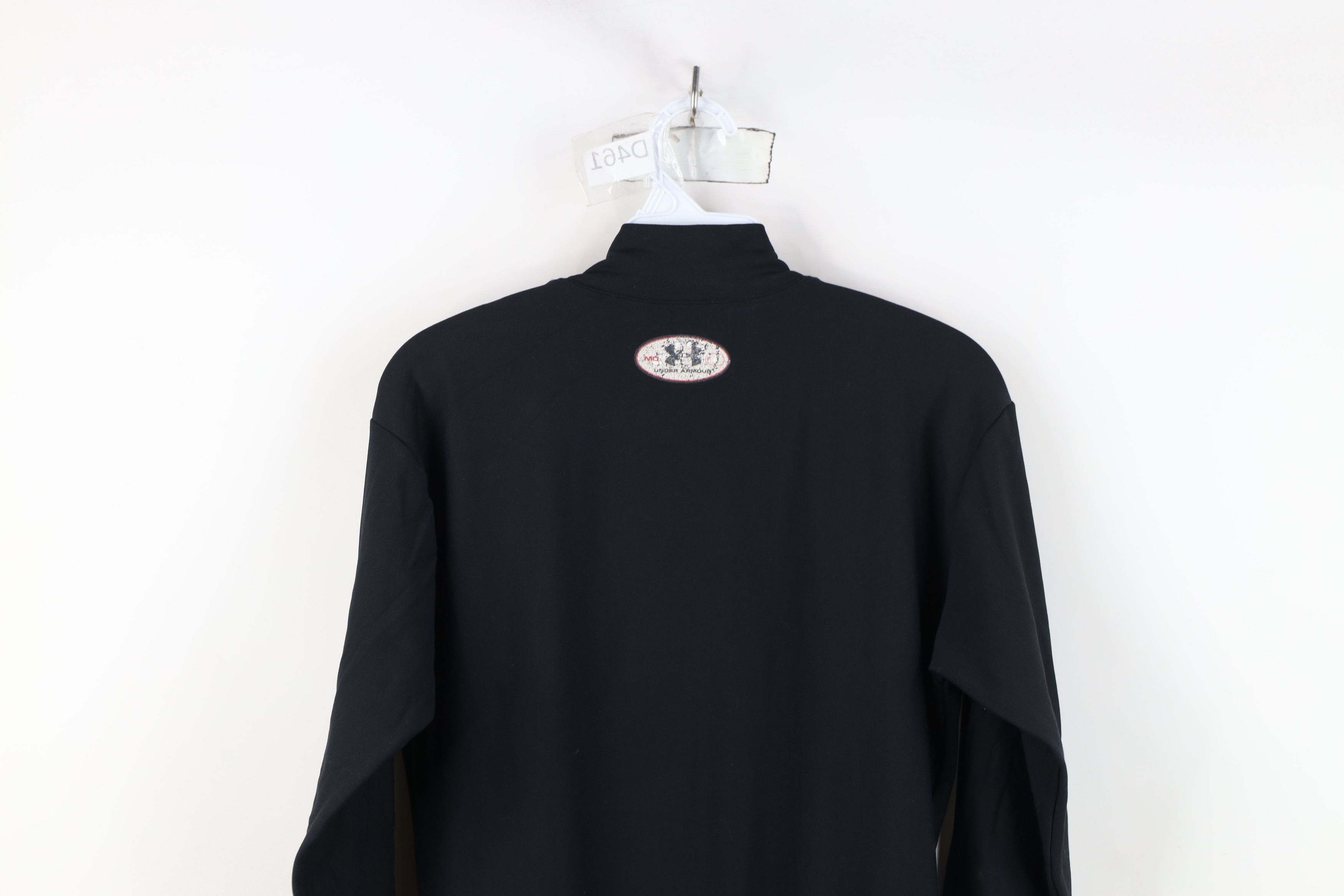 Under Armour × Vintage Under Armour ColdGear Compression Mock Neck T-Shirt Black Size US M / EU 48-50 / 2 - 12 Thumbnail
