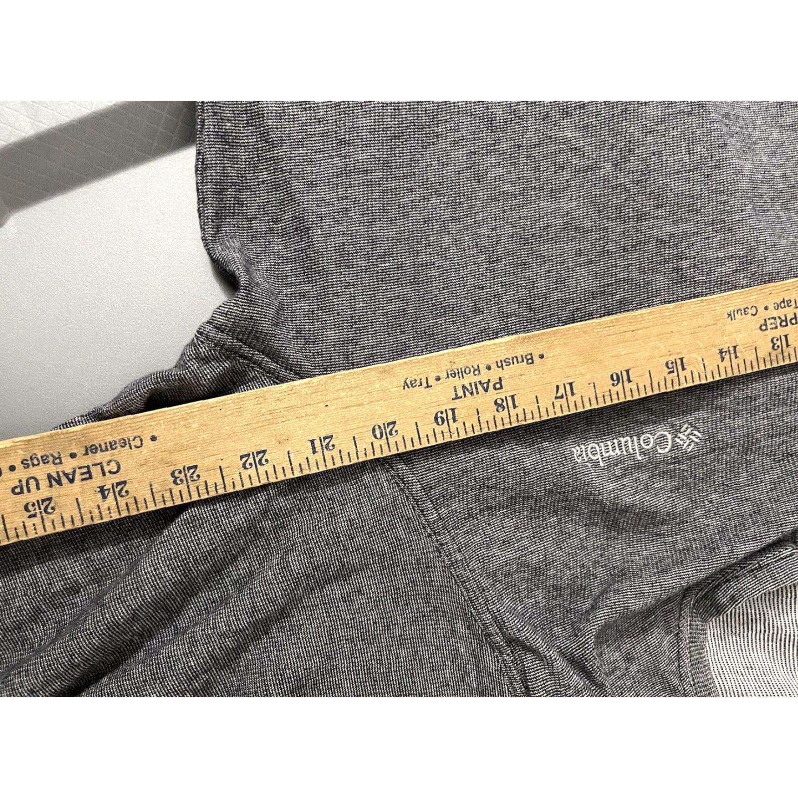 Vintage VINTAGE Columbia Henley Shirt Mens Gray Long Sleeve Omni-Wick Logo Cotton Large Size US L / EU 52-54 / 3 - 5 Thumbnail