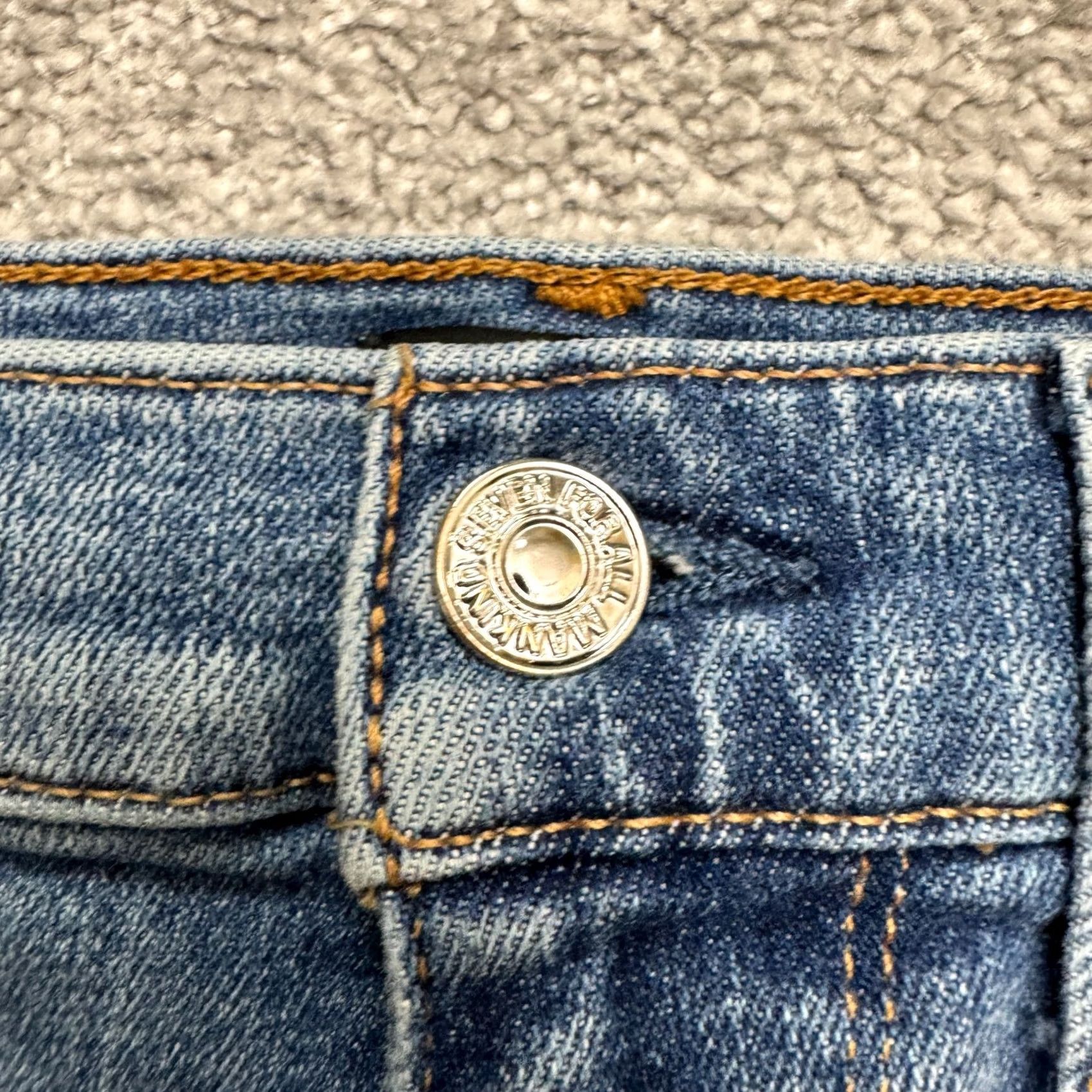7 For All Mankind 7 For All Mankind Jeans High Waist Skinny Distressed Denim Blue 26 Womens Regular Inseam 27 Holiday City Streetwear 7 For All Mankind Womens Jeans Size 26" / US 2 / IT 38 - 3 Thumbnail