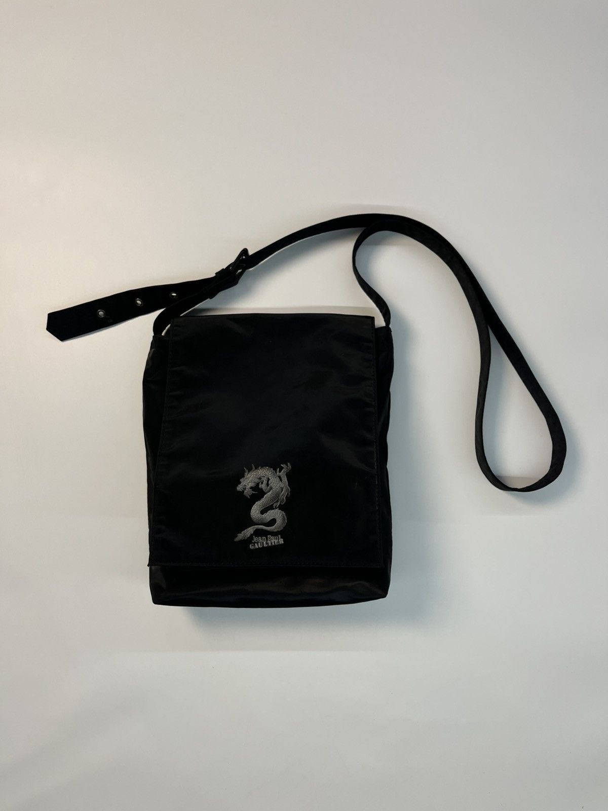 Jean Paul Gaultier Jean Paul Gaultier 90s Nylon Dragon Shoulder