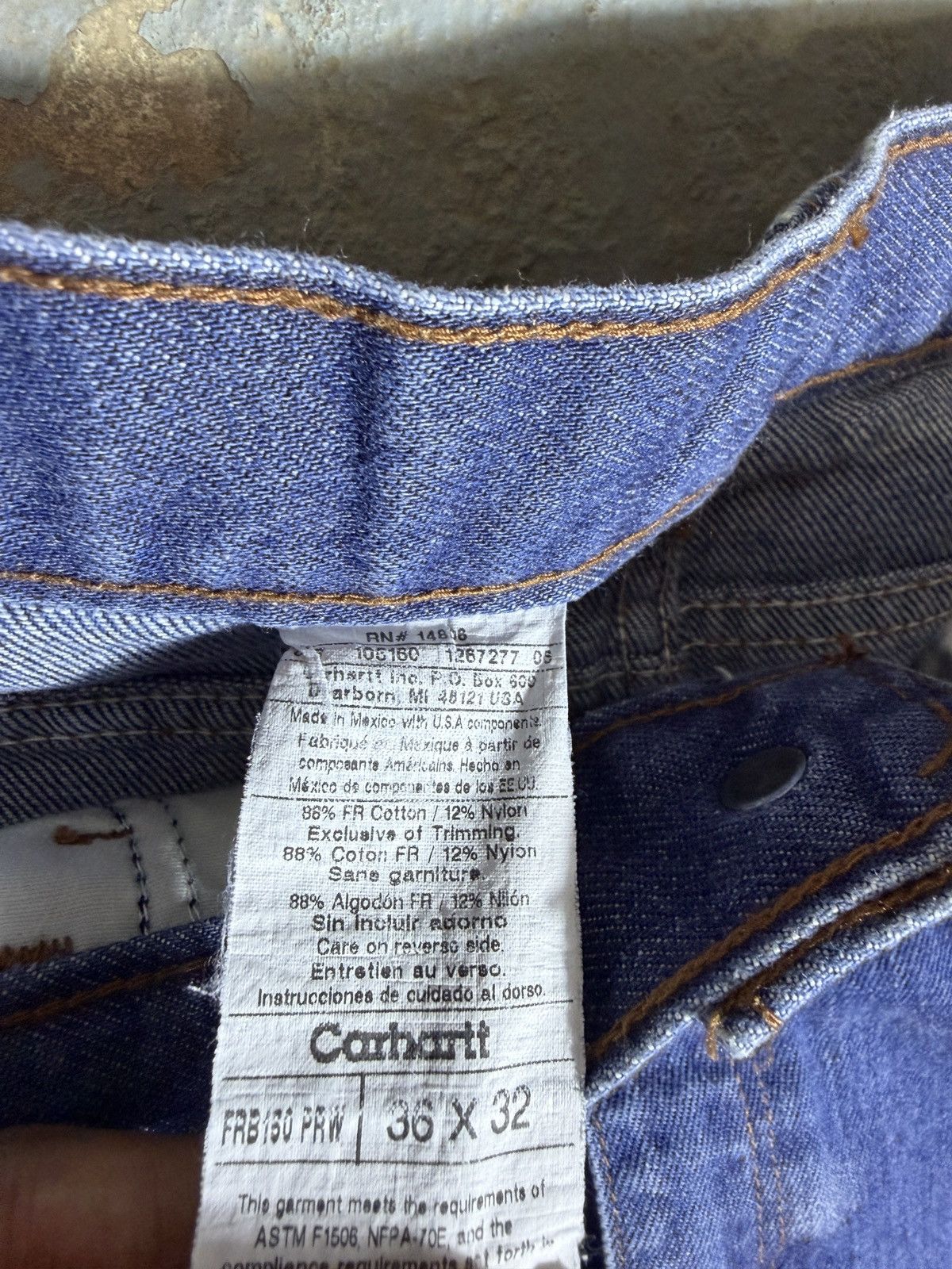 Carhartt Vintage Carhartt FR jeans Size US 36 / EU 52 - 4 Thumbnail