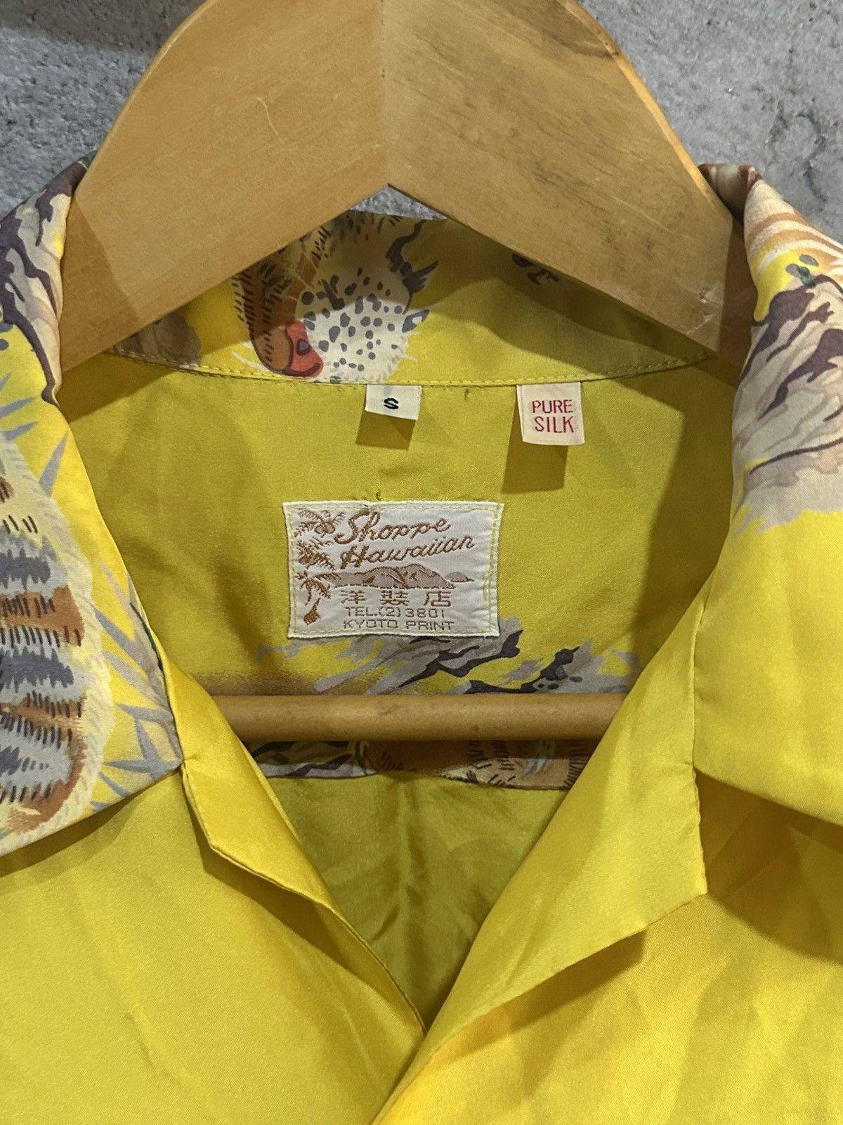 Sun Surf Vintage Sun Surf Toyo Enterprise Pure Silk Tiger L/S Shirt Size US S / EU 44-46 / 1 - 3 Thumbnail