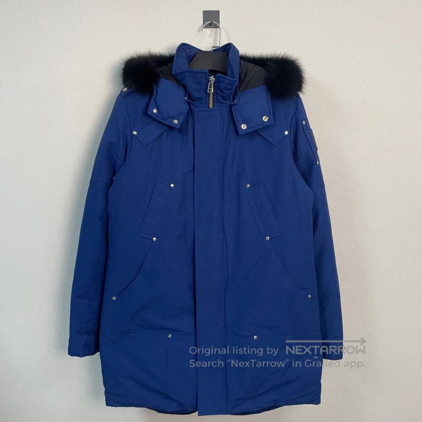 Moose Knuckles moose knuckles blue parka with fur hood. Size US L / EU 52-54 / 3 - 1 Thumbnail