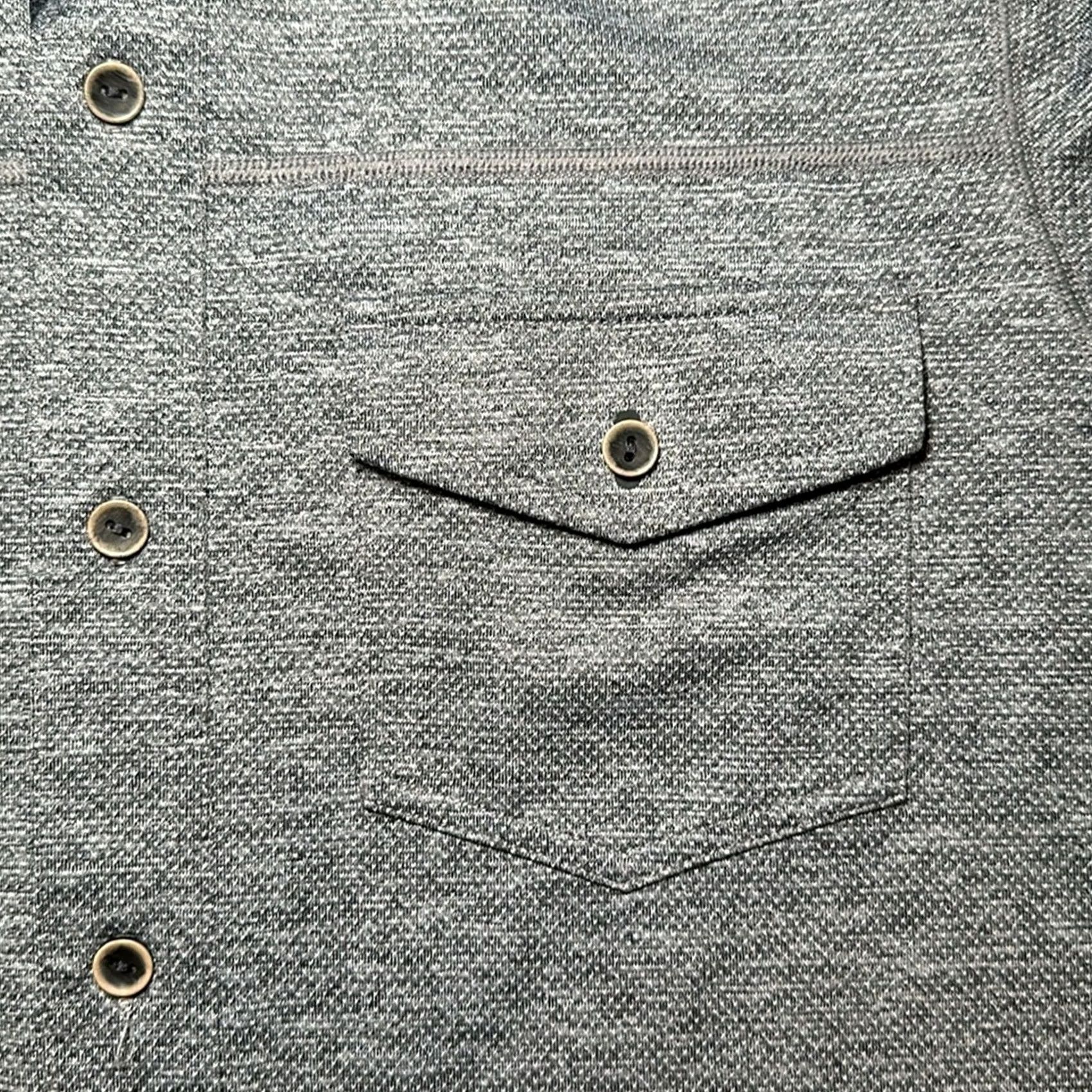 Prana Prana Stroud Breathe Performance Short Sleeve Button Down - Small Mens Shirt Gray Size US 29 - 6 Thumbnail