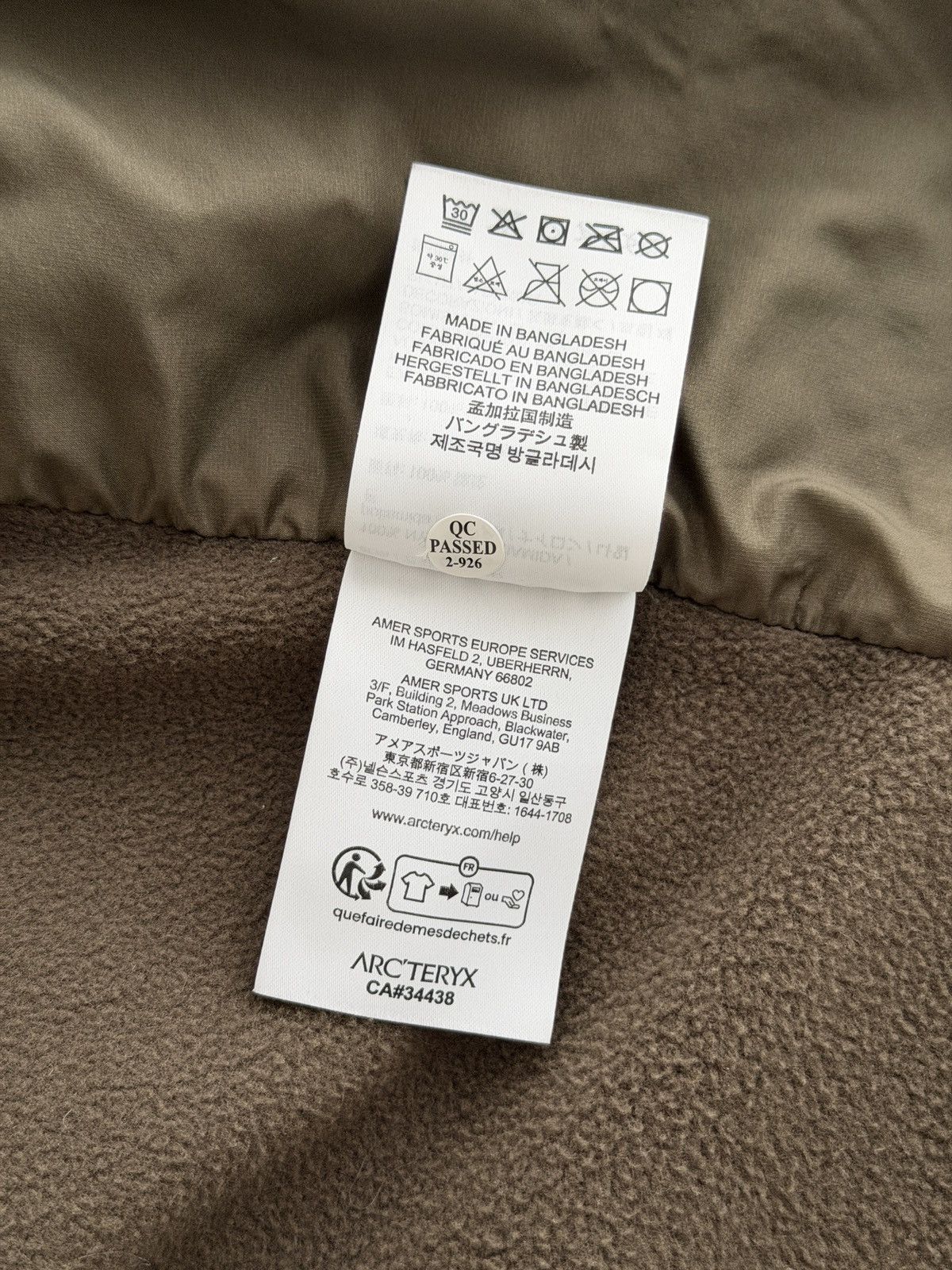 Arc'teryx Men's Arc'teryx LEAF Atom Hoodie LT (Gen 2.1) Size US S / EU 44-46 / 1 - 7 Thumbnail