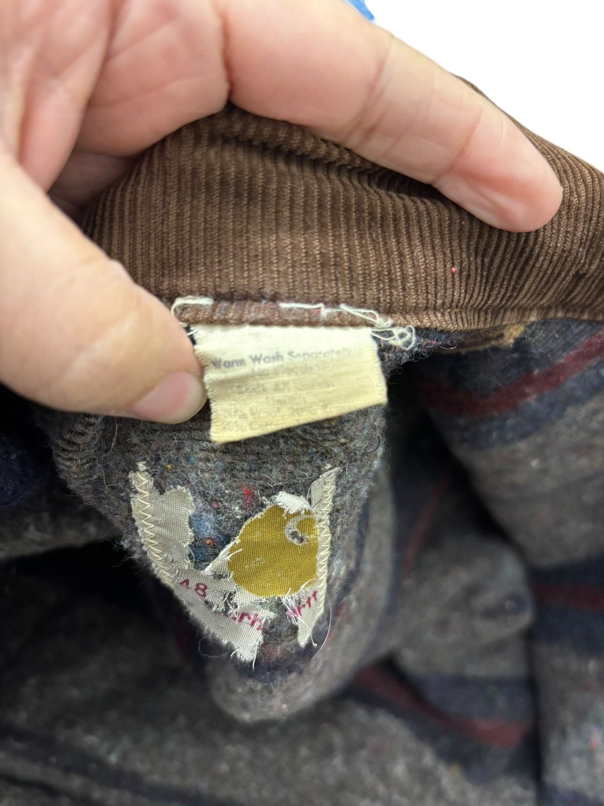 Carhartt × Vintage Vintage Carhartt Detroit Jacket Plaid Inner Size US M / EU 48-50 / 2 - 14 Thumbnail
