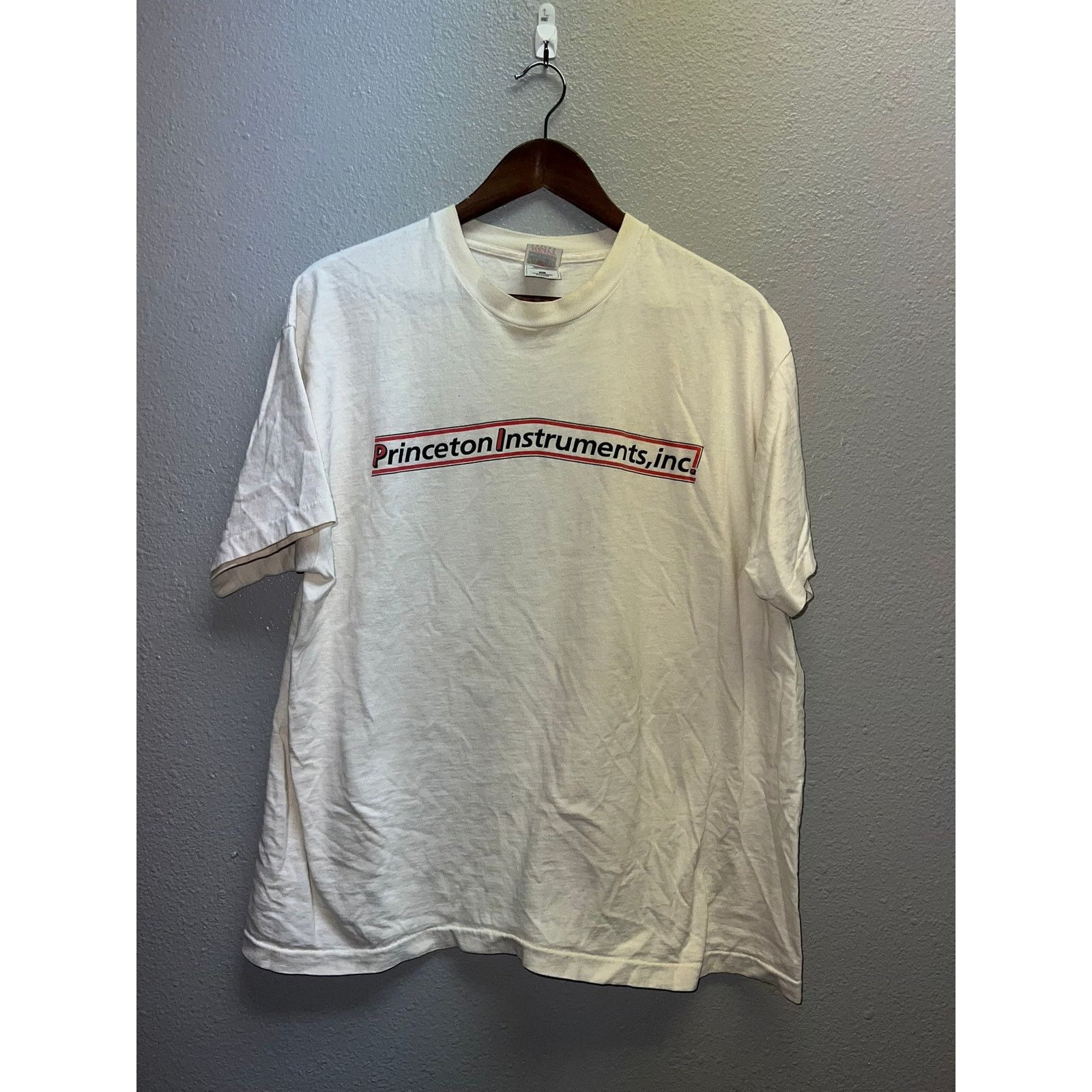 Fruit Of The Loom Vintage Princeton Shirt Instruments Inc CCD Camera Tee XL Size US XL / EU 56 / 4 - 1 Thumbnail