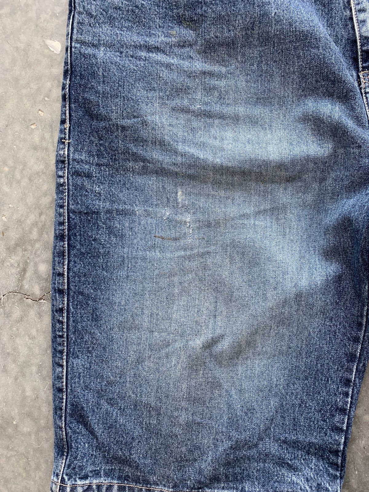 Marithe + Francois Girbaud × Southpole × Vintage Crazy Vintage Y2K MFG Jean Shorts Baggy Skater Opium Size US 42 / EU 58 - 4 Thumbnail