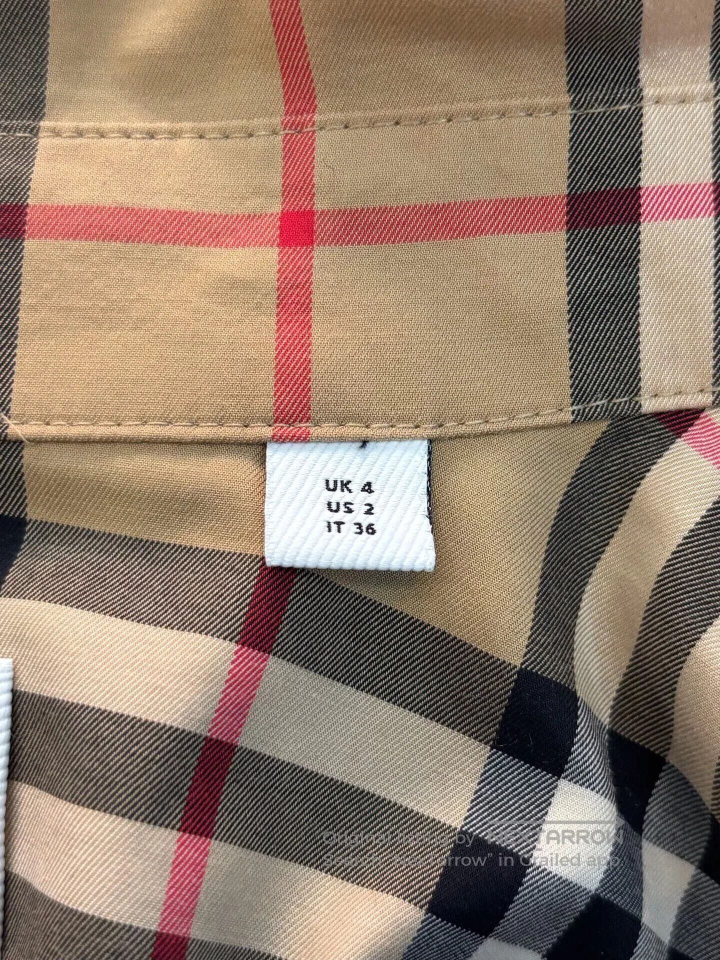 Burberry Burberry Striped LOVE Logo Men's Brown Shirt Jacket. Size US M / EU 48-50 / 2 - 6 Thumbnail