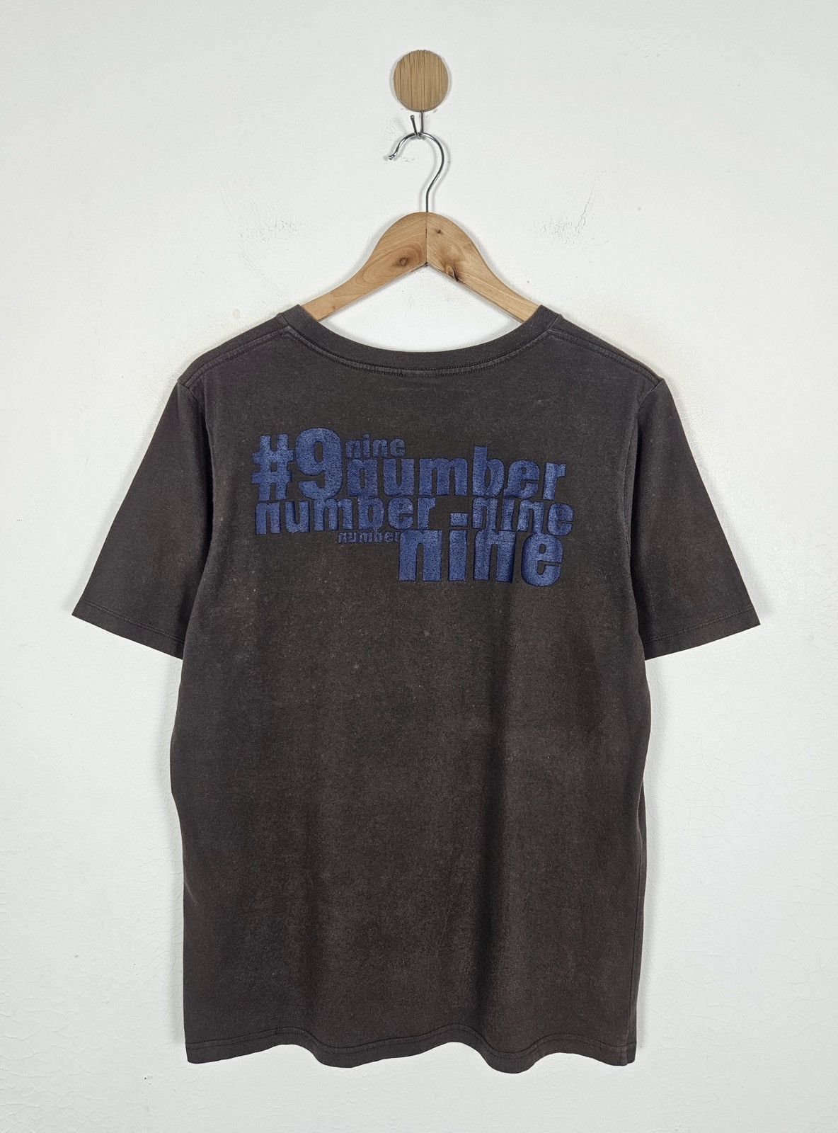 Number (N)ine Number Nine Wording Tee shirt Size US L / EU 52-54 / 3 - 2 Thumbnail