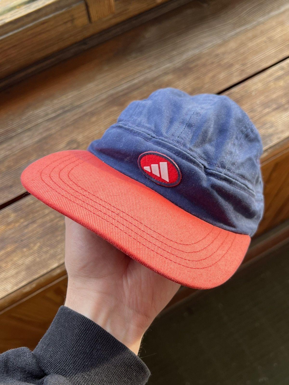 Adidas Vintage Hat Adidas Y2K Football Cap Size ONE SIZE - 1 Thumbnail