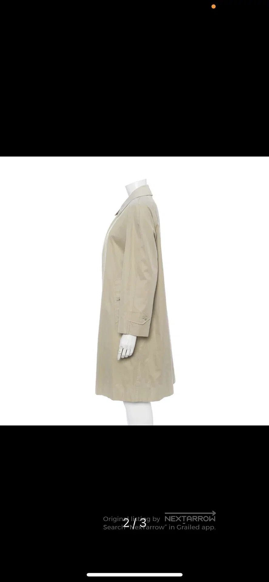 Burberry Burberry Vintage Trench Coat M. Size US M / EU 48-50 / 2 - 2 Thumbnail