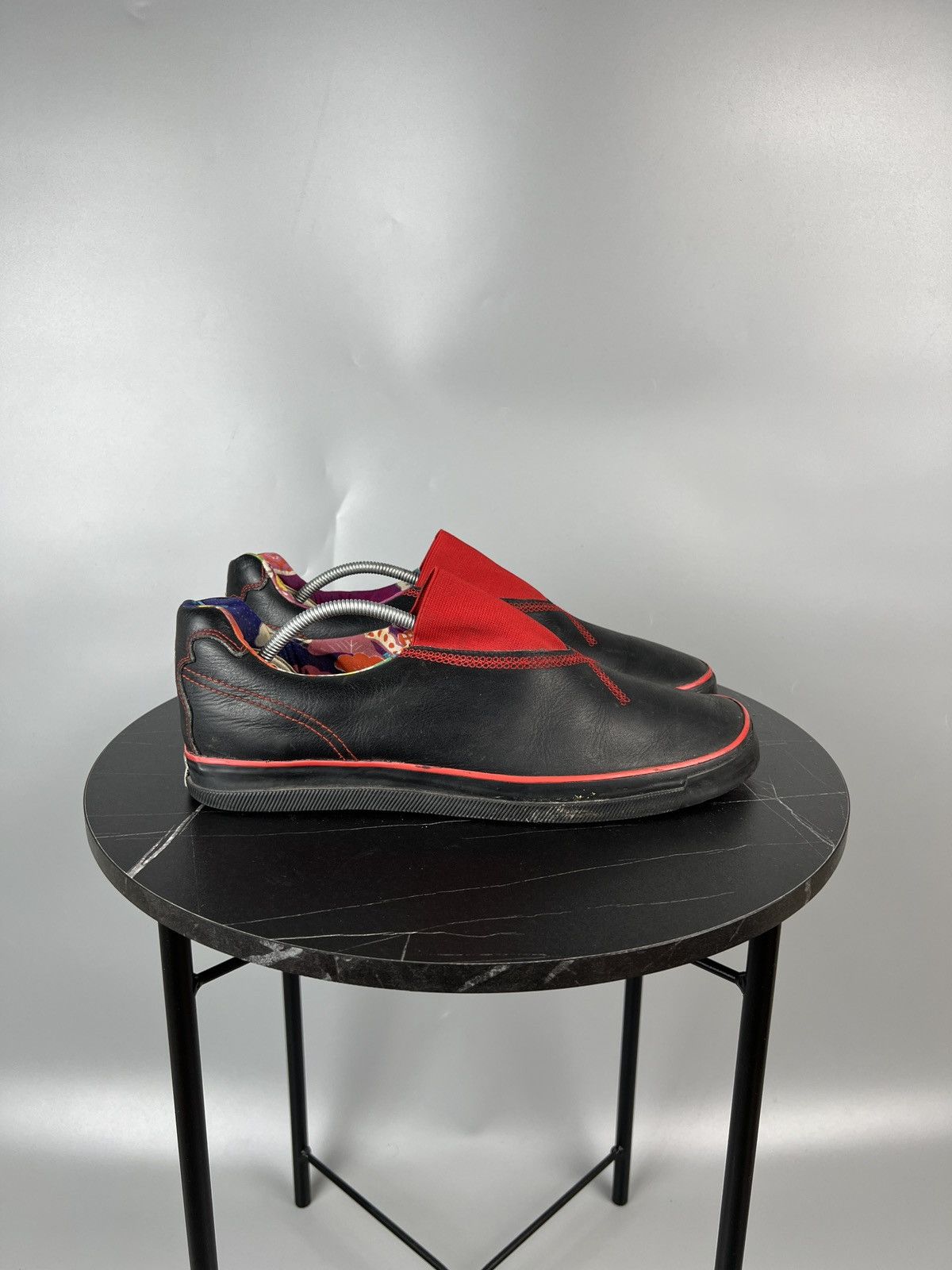 Evisu Japanese Style Leather Slip On (Y0490), image size:1200x1600