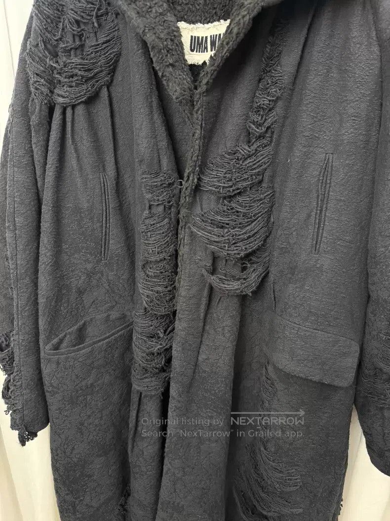 Uma Wang UMA WANG Shearling patchwork cotton coat| Size S / US 4 / IT 40 - 5 Thumbnail