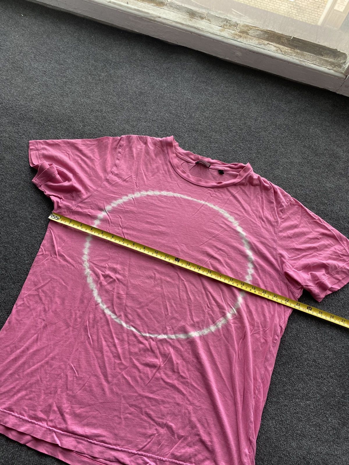 Diesel 🔥Opium Punk Diesel Pink Circle Logo Faded goth emo tee L Size US L / EU 52-54 / 3 - 5 Thumbnail