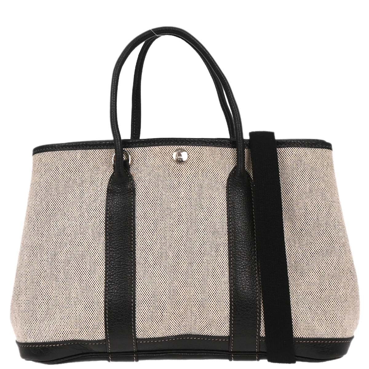 Hermes Hermes Garden Party Tote Toile and Leather Size ONE SIZE - 1 Thumbnail