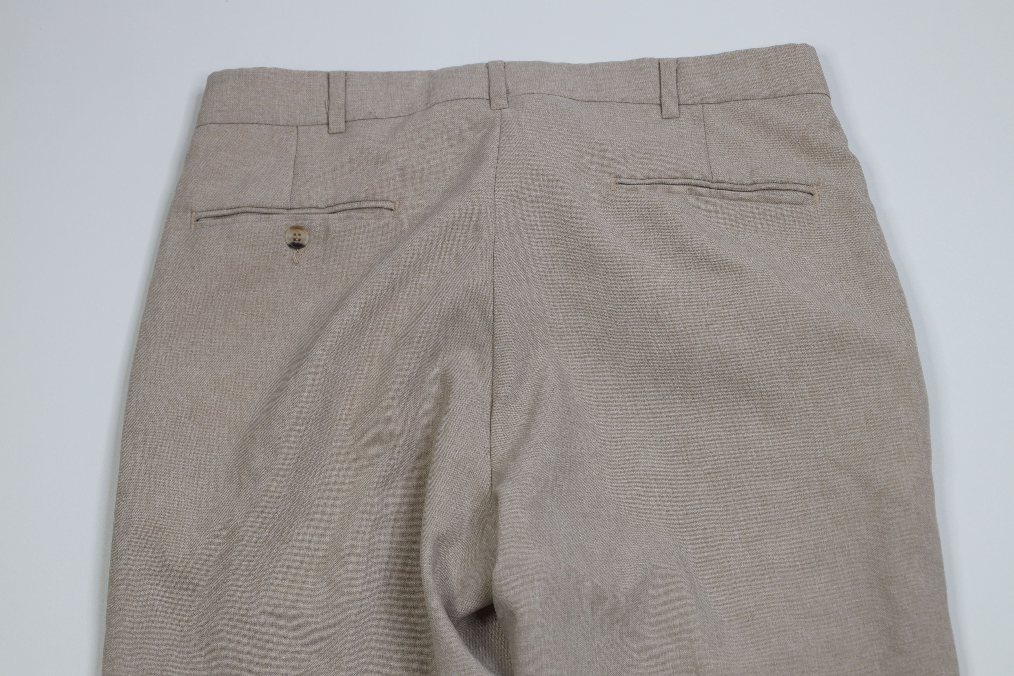Vintage Vintage 70s Streetwear Knit Flared Wide Leg Chino Pants USA Size US 32 / EU 48 - 12 Thumbnail