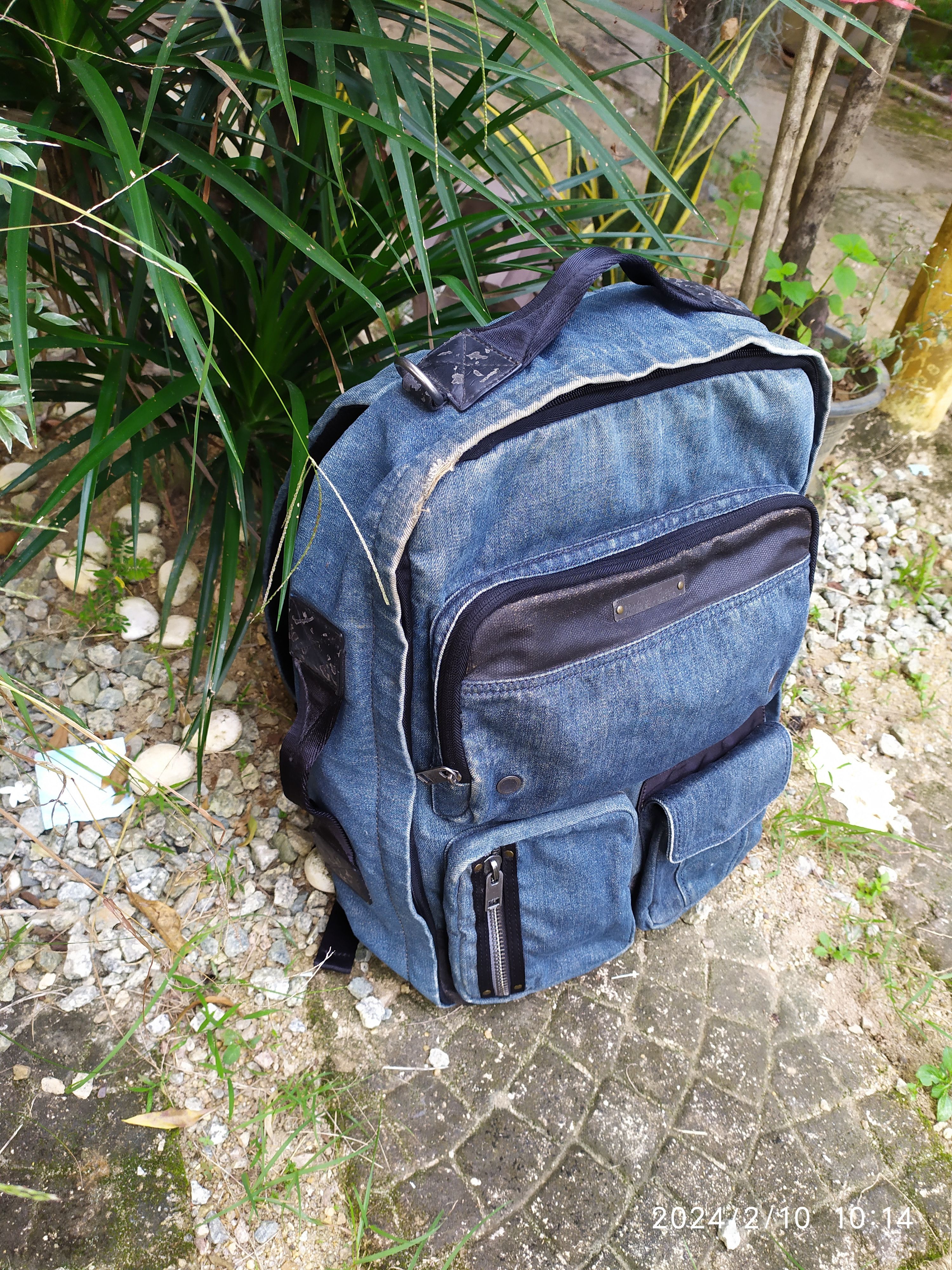 20471120 × Beauty Beast × Diesel Vintage Diesel jeans Backpack Size ONE SIZE - 2 Thumbnail