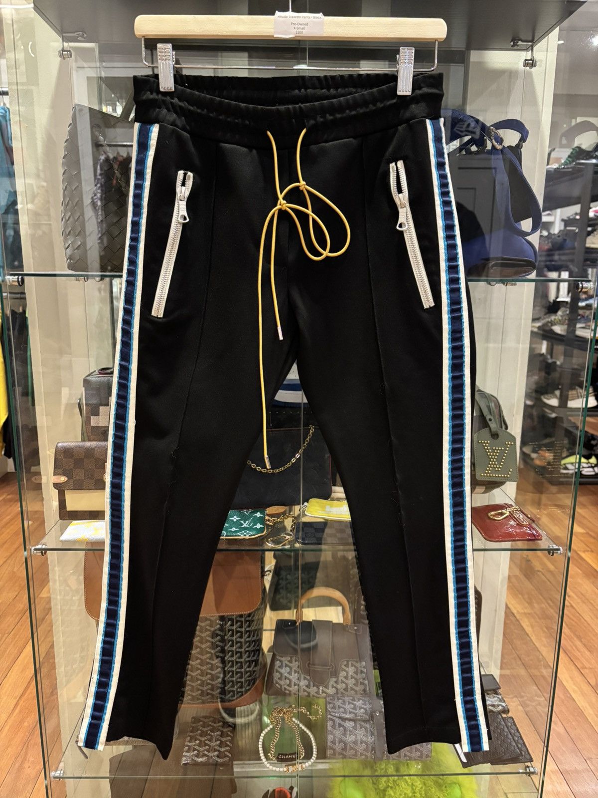 Rhude Rhude Traxedo Pants- Black Size US 28 / EU 44 - 1 Thumbnail