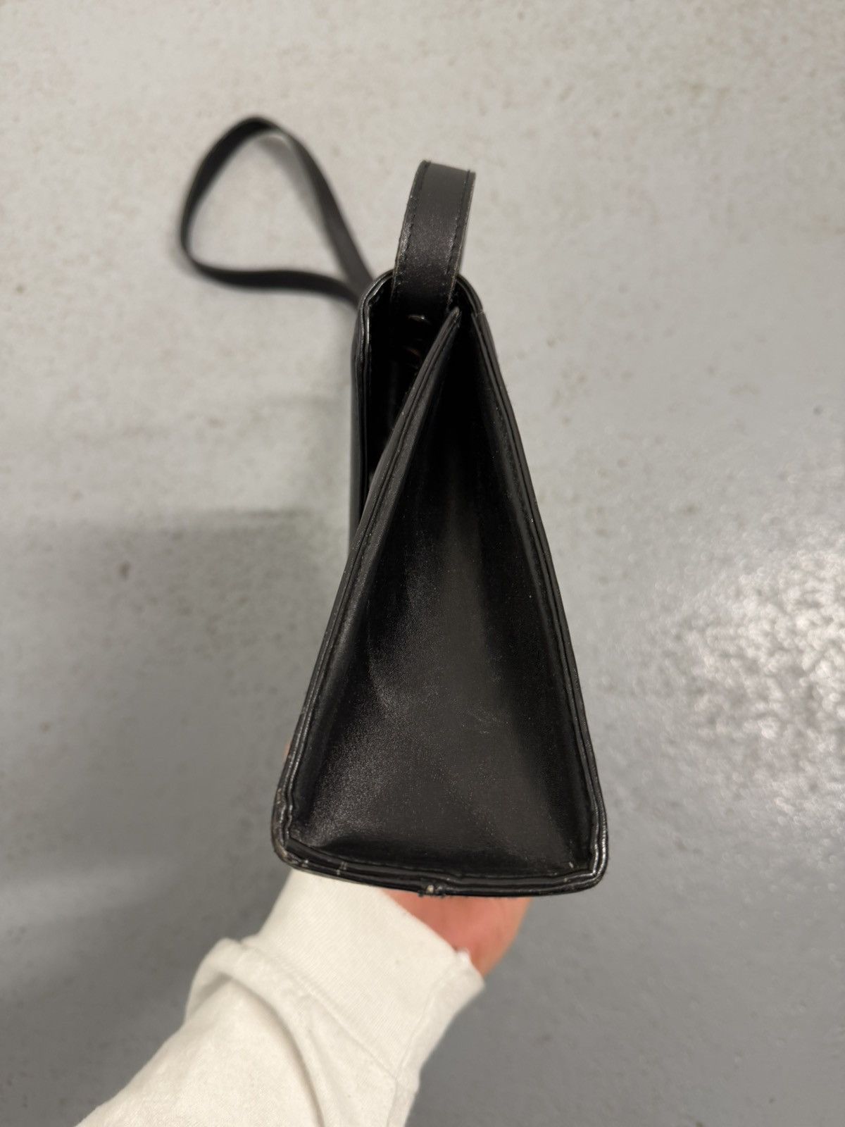 Jil Sander Vintage Jil Sander Leather Classics Rhombus Bag Size ONE SIZE - 8 Thumbnail