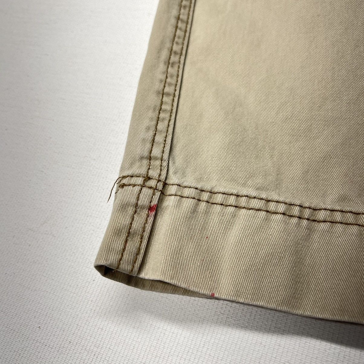 Vintage Iron Gear Cargo Pants Khaki Straight Pocket Baggy Workwear Size US 31 - 4 Thumbnail