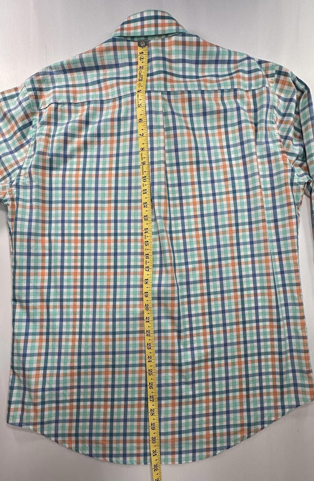 Peter Millar Peter Millar Checked 100% Cotton Button Up Multicolor Mens L Size US L / EU 52-54 / 3 - 3 Thumbnail