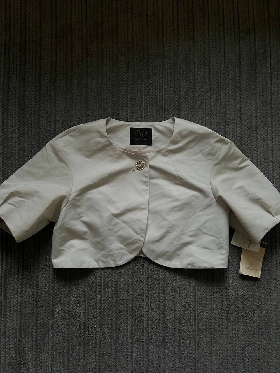 Japanese Brand × Vintage Vintage Y2K Rubyrivet Made In Japan Bolero Avantgarde Size US S / EU 44-46 / 1 - 1 Thumbnail